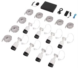 Комплект камер Konan Serpi C1 POe 8шт c регистратором 2603