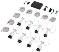 Комплект камер Konan Serpi C1 POe 8шт c регистратором 2603